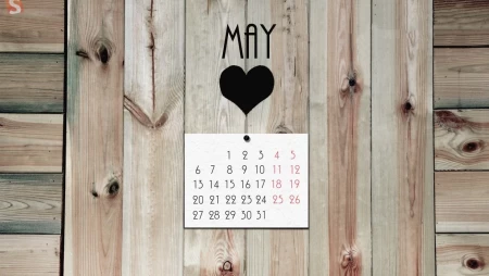 2013年5月日历背景精选组图