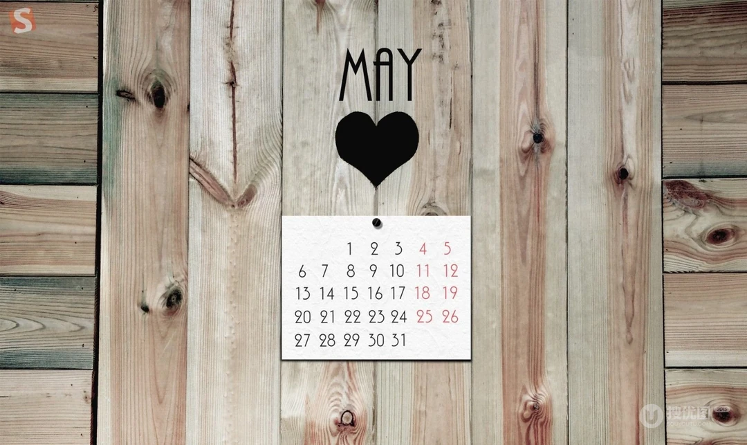 2013年5月日历背景精选组图