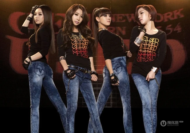韩国热门女生组合《Brown Eyed Girls》