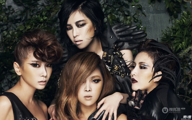 韩国热门女生组合《Brown Eyed Girls》