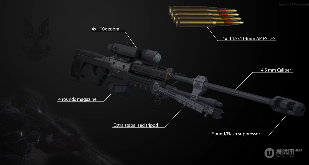 狙击步枪精美高清图片（组图）