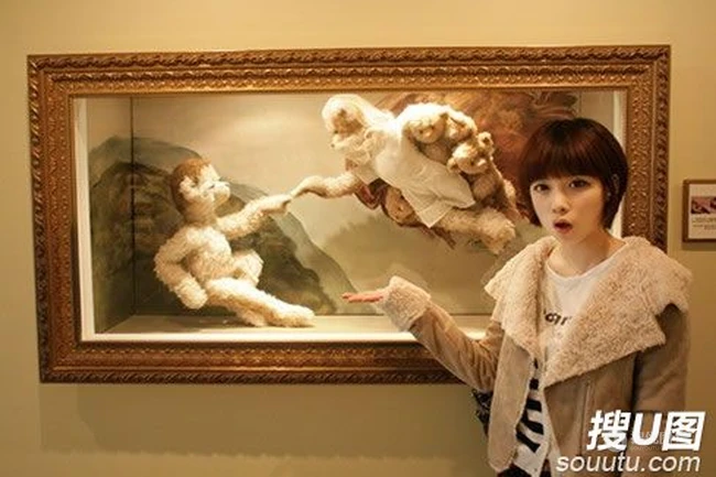 韩国可爱少女生活照
