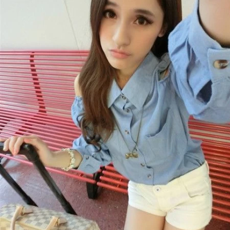 爱自拍的非主流女生可爱图片