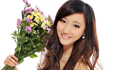 王若涵优美1680x1050高清壁纸组图