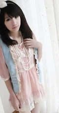 文静可爱女生清新照