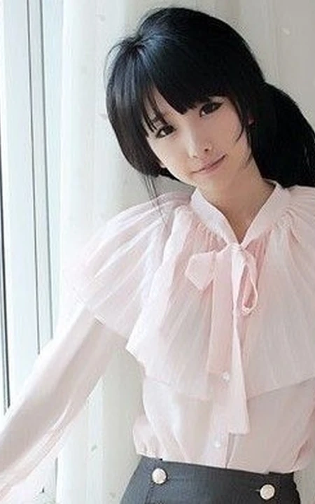文静可爱女生清新照
