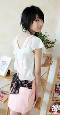 文静可爱女生清新照