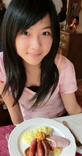 可爱女生生活自拍照