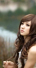 湖心 山谷 竹排 清灵优美画面
