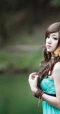 湖心 山谷 竹排 清灵优美画面
