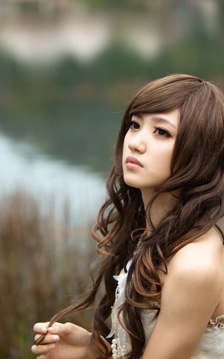 湖心 山谷 竹排 清灵优美画面