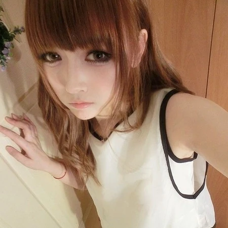 萌萌哒大眼睛少女自拍美图