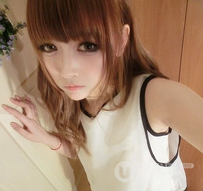 萌萌哒大眼睛少女自拍美图