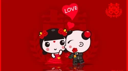 招财童子可爱高清壁纸图片《组图》