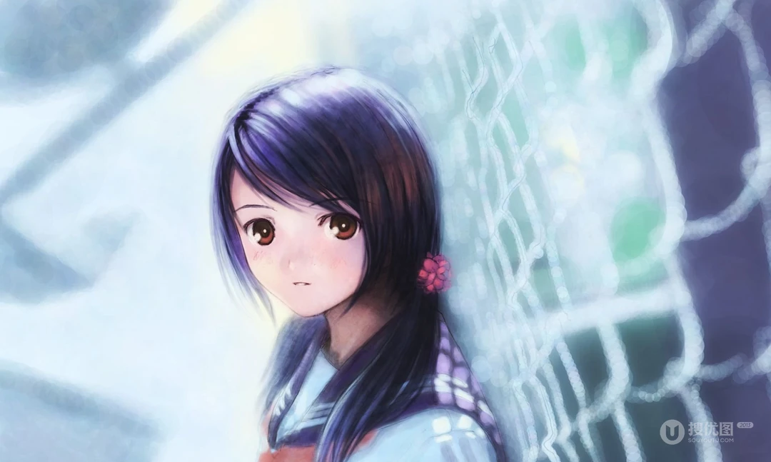 动漫女孩桌面壁纸背景
