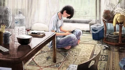动漫女孩桌面壁纸背景
