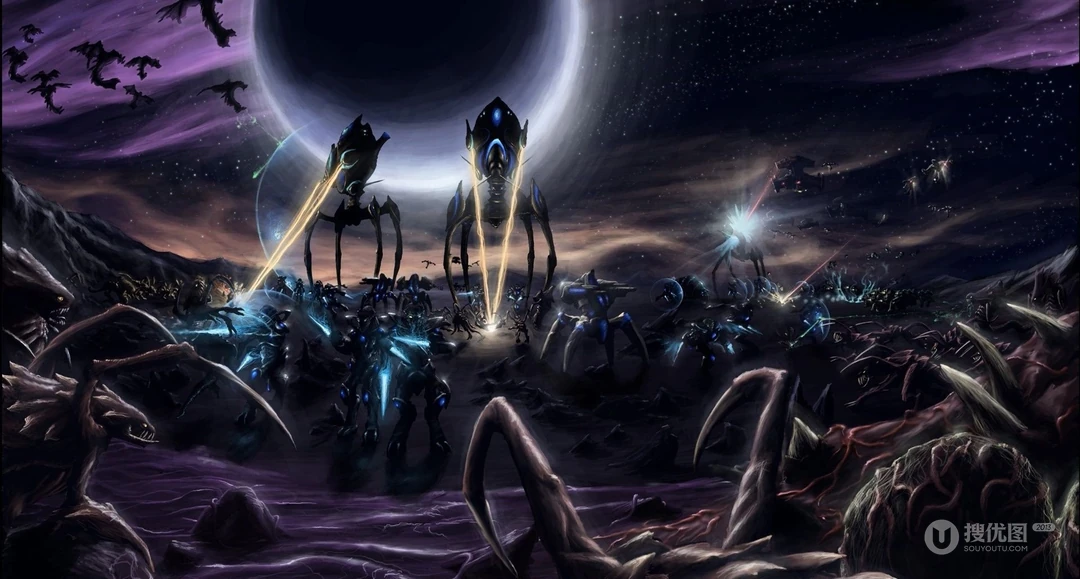 单机PC游戏高清电脑壁纸系列《星际争霸2》