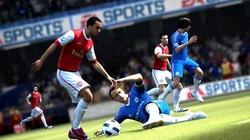 著名足球竞技单机游戏《FIFA12》高清电脑壁纸
