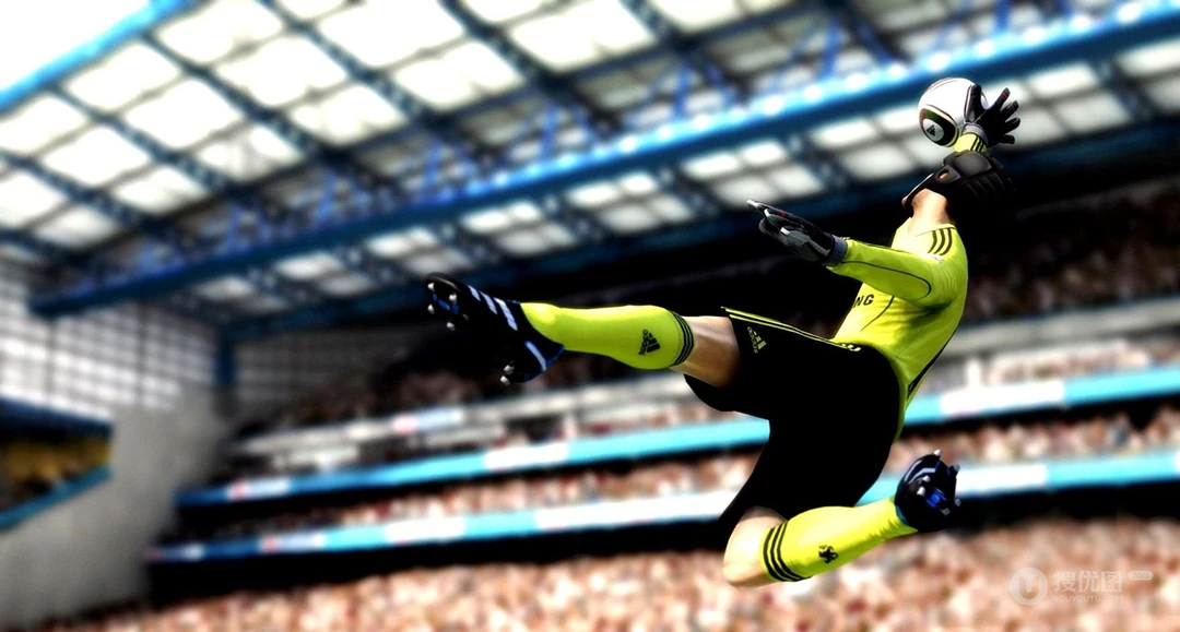 著名足球竞技单机游戏《FIFA12》高清电脑壁纸