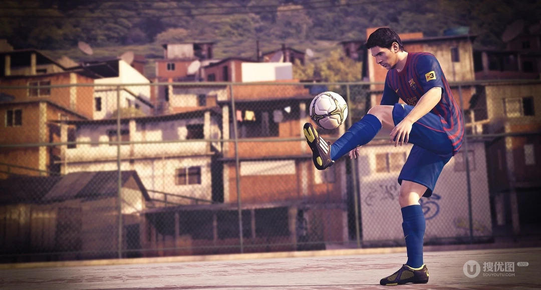著名足球竞技单机游戏《FIFA12》高清电脑壁纸