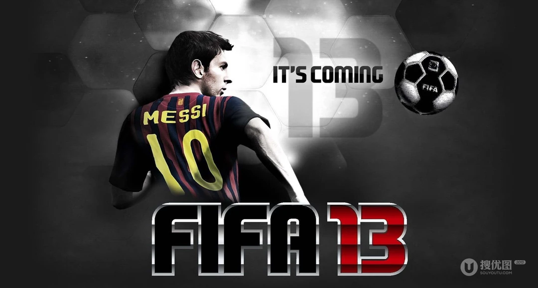 著名足球竞技单机游戏《FIFA12》高清电脑壁纸
