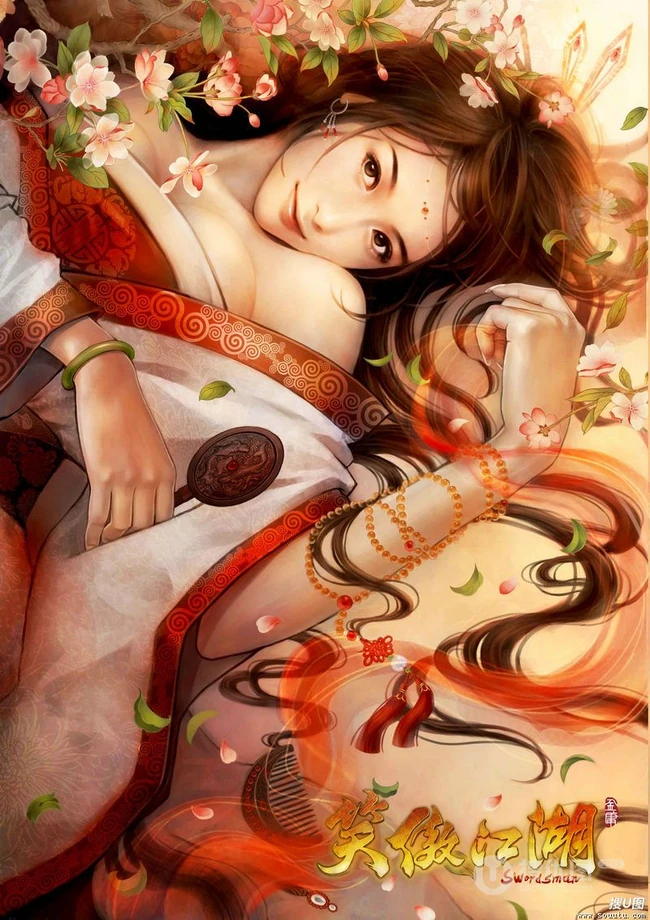 完美2013热门动作网游《笑傲江湖》高清人物原画（12P）