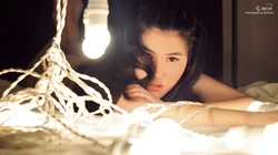 唯美意境女生图片_睡或醒都如此唯美