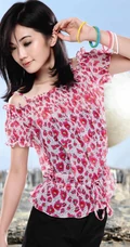 蔡卓妍图片_万花丛中一点绿（20张）
