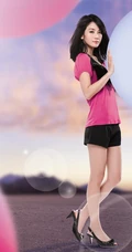蔡卓妍图片_万花丛中一点绿（20张）