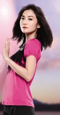 蔡卓妍图片_万花丛中一点绿（20张）