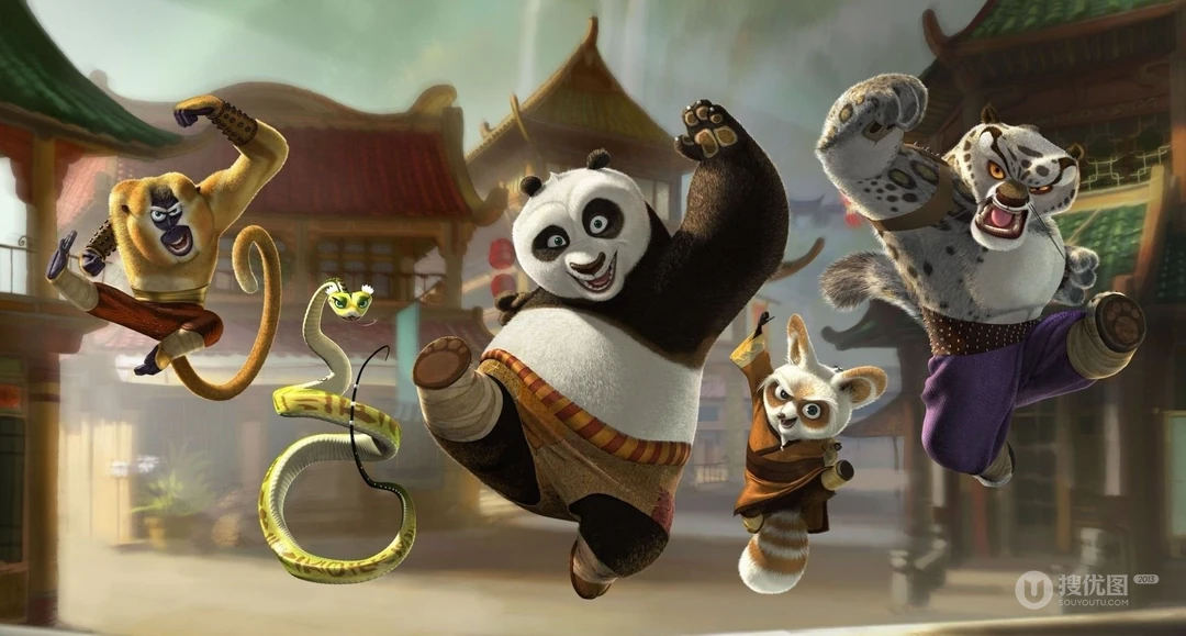 好莱坞3D动画《功夫熊猫2》桌面壁纸图片（20P）