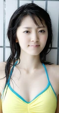 铃木爱理_小气质黄色泳装-清纯学生装图片18P)