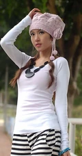 清纯可爱女孩的青春季