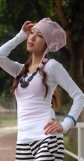 清纯可爱女孩的青春季