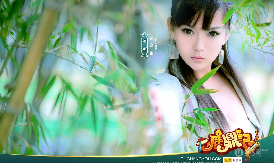 网络游戏《鹿鼎记》唯美古典美女壁纸图片