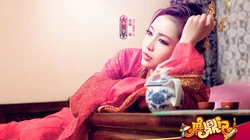 网络游戏《鹿鼎记》唯美古典美女壁纸图片