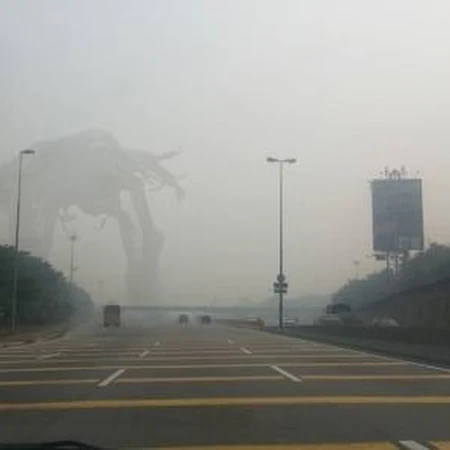 一天早晨上班的路上