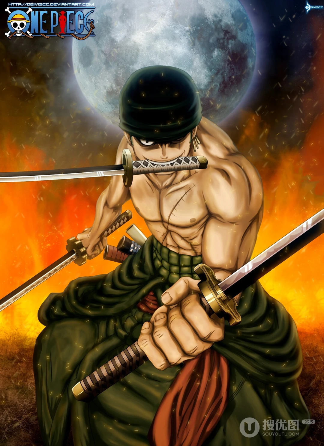 动漫图片_拿武士刀的动漫男（15P）