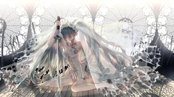 动漫图片_拿武士刀的动漫女孩（18P）