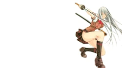 动漫图片_拿武士刀的动漫女孩（18P）