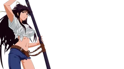 动漫图片_拿武士刀的动漫女孩（18P）