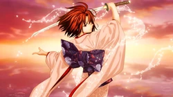 动漫图片_拿武士刀的动漫女孩（18P）