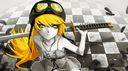 动漫图片_拿武士刀的动漫女孩（18P）