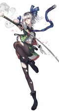 拿武士刀的动漫女孩高清第二辑(15P)