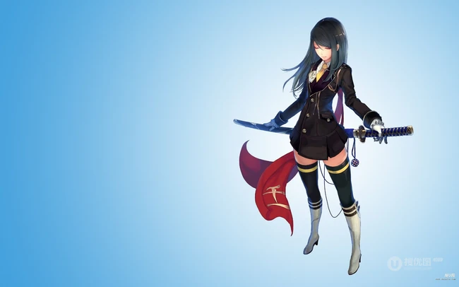 拿武士刀的动漫女孩高清第二辑(15P)