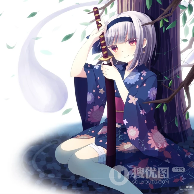拿武士刀的动漫女孩高清第二辑(15P)