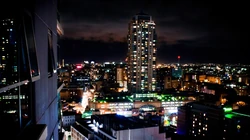 夜色下迷离的中国之城