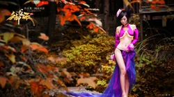腾讯游戏《御龙在天》高清晰美女COSPLAY电脑桌面背景下载（23P）
