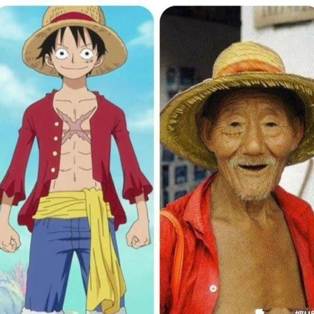 民间高手COS海贼王