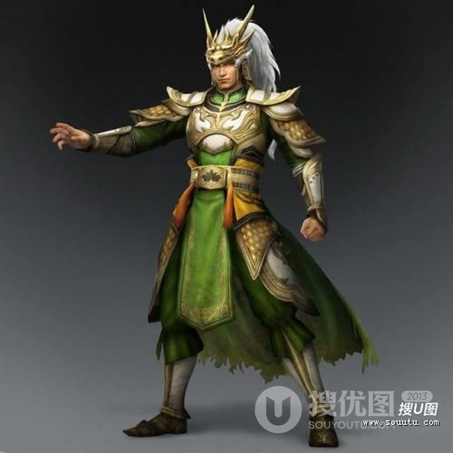 热门单机游戏《三国无双》人物原画